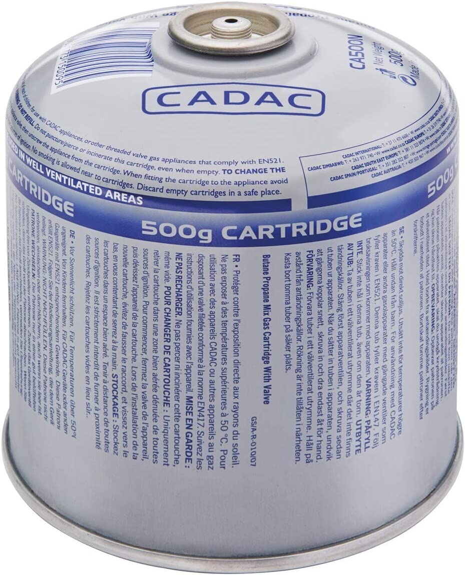 Cadac Threaded Cartridge 500g Chorley Bottle Gas UK